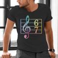 67 Music Meme Slang Six Seven Music Teacher Musician Men's V-Neck T-Shirt, gift for family, gift for coworker