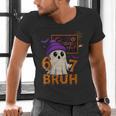 67 Teacher Halloween Ghost Six Seven Meme Math Equation Bruh Men's V-Neck T-Shirt, gift for family, gift for coworker 67 Teacher Halloween Ghost Six Seven Meme Math Equation Bruh Men's V-Neck T-Shirt, gift for family, gift for coworker