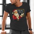 67 Teacher Santa Christmas Six Seven Meme Math Xmas Men's V-Neck T-Shirt, gift for family, gift for coworker