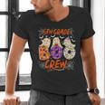 6th Grade Boo Crew Sixth Grade Halloween Teacher Kid Men's V-Neck T-Shirt, gift for family, gift for coworker 6th Grade Boo Crew Sixth Grade Halloween Teacher Kid Men's V-Neck T-Shirt, gift for family, gift for coworker