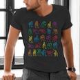 ABC Sign Language Chart Teacher Hand Letter Alphabet ASL Men's V-Neck T-Shirt, gift for family, gift for coworker ABC Sign Language Chart Teacher Hand Letter Alphabet ASL Men's V-Neck T-Shirt, gift for family, gift for coworker