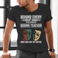 Theatre Teacher Drama Lover Theatre Mask Drama Teacher Men's V-Neck T-Shirt, gift for family, gift for coworker Theatre Teacher Drama Lover Theatre Mask Drama Teacher Men's V-Neck T-Shirt, gift for family, gift for coworker