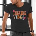 Theatre Vibes Teacher Man Women Youth Auditorium Concert Tee Men's V-Neck T-Shirt, gift for family, gift for coworker