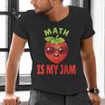 Back To School Math Is My Jam Math Teacher Men's V-Neck T-Shirt, gift for family, gift for coworker Back To School Math Is My Jam Math Teacher Men's V-Neck T-Shirt, gift for family, gift for coworker