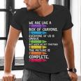 Back To School Teacher We Are Like A Box Of Crayons Men's V-Neck T-Shirt, gift for family, gift for coworker Back To School Teacher We Are Like A Box Of Crayons Men's V-Neck T-Shirt, gift for family, gift for coworker