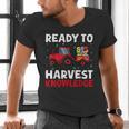Back To School Teacher Farming Tractor Farmer Kids 100th Day Men's V-Neck T-Shirt, gift for family, gift for coworker Back To School Teacher Farming Tractor Farmer Kids 100th Day Men's V-Neck T-Shirt, gift for family, gift for coworker