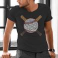 Baseball Happy Dot Day Shirts For Kids Men Women Teacher Men's V-Neck T-Shirt, gift for family, gift for coworker