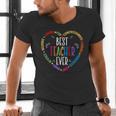 Best Teacher Ever Teacher Motivational Appreciation Men's V-Neck T-Shirt, gift for family, gift for coworker Best Teacher Ever Teacher Motivational Appreciation Men's V-Neck T-Shirt, gift for family, gift for coworker
