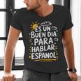 Bilingual Teacher Maestra Spanish Teacher Men's V-Neck T-Shirt, gift for family, gift for coworker Bilingual Teacher Maestra Spanish Teacher Men's V-Neck T-Shirt, gift for family, gift for coworker