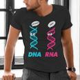 Biology Teacher DNA RNA Student Science Biologist Men Women Men's V-Neck T-Shirt, Science Teacher Shirts, gift for family, gift for coworker