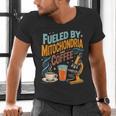 Biology Teacher Science Fueled By Mitochondria Coffee Men's V-Neck T-Shirt, Science Teacher Shirts, gift for family, gift for coworker Biology Teacher Science Fueled By Mitochondria Coffee Men's V-Neck T-Shirt, Science Teacher Shirts, gift for family, gift for coworker