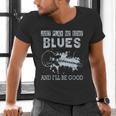 Blues Music Band Lover Vintage Guitar Teacher Blues Men's V-Neck T-Shirt, gift for family, gift for coworker Blues Music Band Lover Vintage Guitar Teacher Blues Men's V-Neck T-Shirt, gift for family, gift for coworker