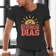 Buenos Dias Spanish Teacher Appreciation Back To School Men's V-Neck T-Shirt, gift for family, gift for coworker Buenos Dias Spanish Teacher Appreciation Back To School Men's V-Neck T-Shirt, gift for family, gift for coworker