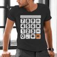 Calculator Easy Halloween Costume For Math Teacher Men's V-Neck T-Shirt, gift for family, gift for coworker Calculator Easy Halloween Costume For Math Teacher Men's V-Neck T-Shirt, gift for family, gift for coworker