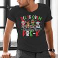 All Is Calm Just Kidding This Is Pre-K Christmas Teacher Men's V-Neck T-Shirt, gift for family, gift for coworker All Is Calm Just Kidding This Is Pre-K Christmas Teacher Men's V-Neck T-Shirt, gift for family, gift for coworker