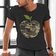 Camo Apple Camouflage Clothing School Student Camo Teacher Men Women Kids Men's V-Neck T-Shirt, gift for family, gift for coworker Camo Apple Camouflage Clothing School Student Camo Teacher Men Women Kids Men's V-Neck T-Shirt, gift for family, gift for coworker