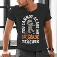 You Cannot Scare Me Im A Teacher 1st Grade Halloween Teacher Men Women Kids Men's V-Neck T-Shirt, gift for family, gift for coworker You Cannot Scare Me Im A Teacher 1st Grade Halloween Teacher Men Women Kids Men's V-Neck T-Shirt, gift for family, gift for coworker
