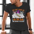 You Can't Scare Me I'm A 2nd Grade Teacher Halloween Men's V-Neck T-Shirt, 2nd Grade Teacher Shirts, gift for family, gift for coworker You Can't Scare Me I'm A 2nd Grade Teacher Halloween Men's V-Neck T-Shirt, 2nd Grade Teacher Shirts, gift for family, gift for coworker