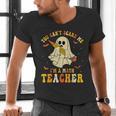 You Can't Scare Me I'm A Math Teacher Halloween Ghost Groovy Men's V-Neck T-Shirt, Groovy Teacher Shirts, gift for family, gift for coworker You Can't Scare Me I'm A Math Teacher Halloween Ghost Groovy Men's V-Neck T-Shirt, Groovy Teacher Shirts, gift for family, gift for coworker
