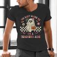 You Can't Scare Me I'm A School Teacher's Aide Halloween Men's V-Neck T-Shirt, gift for family, gift for coworker