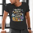 You Can't Scare Me I'm A Teacher Cool Math Teacher Halloween Men's V-Neck T-Shirt, gift for family, gift for coworker You Can't Scare Me I'm A Teacher Cool Math Teacher Halloween Men's V-Neck T-Shirt, gift for family, gift for coworker