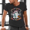 You Can't Scare Me I'm A Teacher Ghost Happy Halloween Men's V-Neck T-Shirt, gift for family, gift for coworker You Can't Scare Me I'm A Teacher Ghost Happy Halloween Men's V-Neck T-Shirt, gift for family, gift for coworker