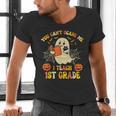 You Can't Scare Me I Teach First Grade Halloween Teacher Men's V-Neck T-Shirt, First Grade Teacher Shirts, gift for family, gift for coworker You Can't Scare Me I Teach First Grade Halloween Teacher Men's V-Neck T-Shirt, First Grade Teacher Shirts, gift for family, gift for coworker