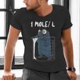 Chemistry Chemist Student Science Teacher Mole Men's V-Neck T-Shirt, Science Teacher Shirts, gift for family, gift for coworker