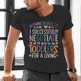 Childcare Teacher Negotiate With Toddlers Daycare Provider Men's V-Neck T-Shirt, gift for family, gift for coworker Childcare Teacher Negotiate With Toddlers Daycare Provider Men's V-Neck T-Shirt, gift for family, gift for coworker