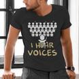 Choir Teacher Shirt I Hear Voices Chorister Tee Men's V-Neck T-Shirt, gift for family, gift for coworker