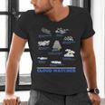 Cloud Watcher Cloud Types Science Student Teacher Cute Faces Men's V-Neck T-Shirt, Science Teacher Shirts, gift for family, gift for coworker