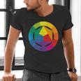 Color Wheel Palette Shirt Artist Painter Art Teacher Tshirt Men's V-Neck T-Shirt, gift for family, gift for coworker