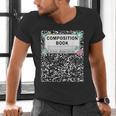 Composition Book Notebook Teachers Matching Group Halloween Men's V-Neck T-Shirt, gift for family, gift for coworker Composition Book Notebook Teachers Matching Group Halloween Men's V-Neck T-Shirt, gift for family, gift for coworker