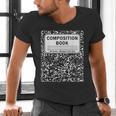 Composition Book Notebook Teachers Matching Group Halloween Men's V-Neck T-Shirt, gift for family, gift for coworker Composition Book Notebook Teachers Matching Group Halloween Men's V-Neck T-Shirt, gift for family, gift for coworker