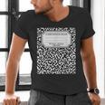 Composition Notebook Matching Group Halloween Teachers Men's V-Neck T-Shirt, gift for family, gift for coworker