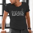 Cow Print For Elementary School First Grade Teachers Men's V-Neck T-Shirt, First Grade Teacher Shirts, gift for family, gift for coworker Cow Print For Elementary School First Grade Teachers Men's V-Neck T-Shirt, First Grade Teacher Shirts, gift for family, gift for coworker