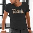 Cowhide Teacher Hat Cowboy Western Teacher Back To School Men's V-Neck T-Shirt, gift for family, gift for coworker
