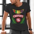 Crayon Box Fun Teacher Student Crayon Squad Halloween 2023 Men's V-Neck T-Shirt, gift for family, gift for coworker Crayon Box Fun Teacher Student Crayon Squad Halloween 2023 Men's V-Neck T-Shirt, gift for family, gift for coworker