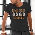 Cute Booooks Ghost Read More Books Teacher Halloween Men's V-Neck T-Shirt, gift for family, gift for coworker Cute Booooks Ghost Read More Books Teacher Halloween Men's V-Neck T-Shirt, gift for family, gift for coworker