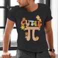 Cutie Pi Shirt Pi Day Math Girls Kids Women Toddler Teacher Men's V-Neck T-Shirt, gift for family, gift for coworker