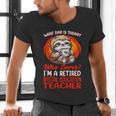 What Day Is Today Retired Special Education Teacher Men's V-Neck T-Shirt, gift for family, gift for coworker What Day Is Today Retired Special Education Teacher Men's V-Neck T-Shirt, gift for family, gift for coworker