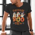 Daycare Boo Crew Halloween Spooky Costume For Teacher Men's V-Neck T-Shirt, gift for family, gift for coworker