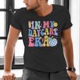 In My Daycare Era Groovy Teacher Daycare First Day Of School Men's V-Neck T-Shirt, Groovy Teacher Shirts, gift for family, gift for coworker