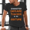 Daycare Teacher Halloween Costume Tired Day Care Shirt Men's V-Neck T-Shirt, gift for family, gift for coworker Daycare Teacher Halloween Costume Tired Day Care Shirt Men's V-Neck T-Shirt, gift for family, gift for coworker