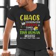 Daycare Teacher School Chaos Coordinator Toddler Tamer For Men Women Kids Men's V-Neck T-Shirt, gift for family, gift for coworker