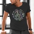 Some Days I Rock It Some Days It Rocks Me Teacher Sped Squad Men's V-Neck T-Shirt, gift for family, gift for coworker