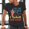 Diabetic Teacher Diabetes Awareness Insulin Blue Ribbon Men's V-Neck T-Shirt, gift for family, gift for coworker Diabetic Teacher Diabetes Awareness Insulin Blue Ribbon Men's V-Neck T-Shirt, gift for family, gift for coworker