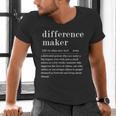 Difference Maker Definition Best Friend Teacher Life Men's V-Neck T-Shirt, gift for family, gift for coworker