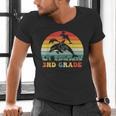 Dolphin Second Grade Back To School Teacher Student Men's V-Neck T-Shirt, gift for family, gift for coworker Dolphin Second Grade Back To School Teacher Student Men's V-Neck T-Shirt, gift for family, gift for coworker