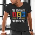 You Down With IEP Yeah You Know Me SPED Teacher Men's V-Neck T-Shirt, gift for family, gift for coworker You Down With IEP Yeah You Know Me SPED Teacher Men's V-Neck T-Shirt, gift for family, gift for coworker